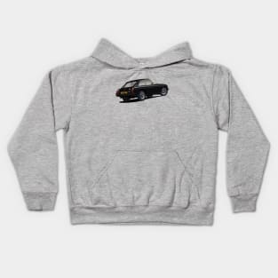 Black MGB GT Coupe Kids Hoodie